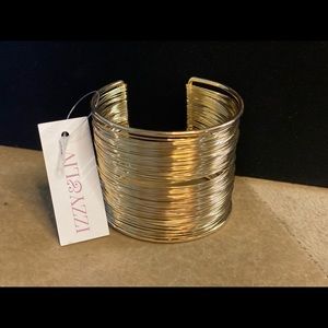 Gold tone Cuff Bracelet